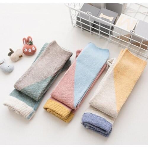 2-7T Toddler Baby Girls Soft Pants Leggings Children Cute Stretchy Warm Trousers Bottoms Hot Sale