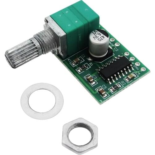 PAM8403 5V Power Audio Amplifier Board 2 Channel 3W W Volume Control/ USB Power