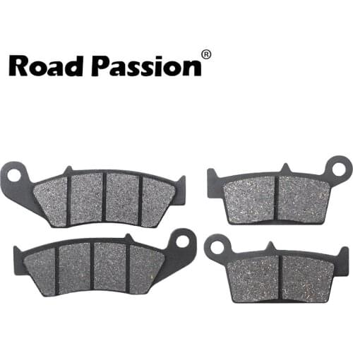 Motorcycle Front and Rear Brake Pads for YAMAHA YZ250F YZ 250F 01-02 WR250F WR 250F 2001 2002 WR400F WR 400F 1999-2001