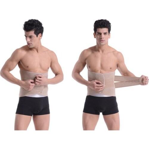 Lumbar Lower Waist Sports Double Adjustable Back Belt For Pain Relief AccessoriesDurable Black Gym Waist Support Brace Belt