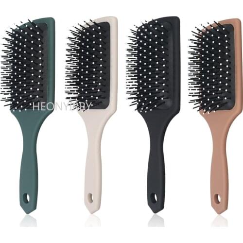 Hair Comb Detangling Hair Brush Detangle Hairbrush Salon Hairdressing Straight Curly Hair Comb Paddle Brush Tangle Hair Brush