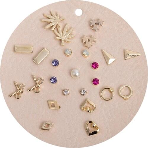 12 pairs/set Cережк 2020 Earrings for Women Stud Earring Set Funny Small Cherry Heart Pearl Earrings kolczyki orecchini donna