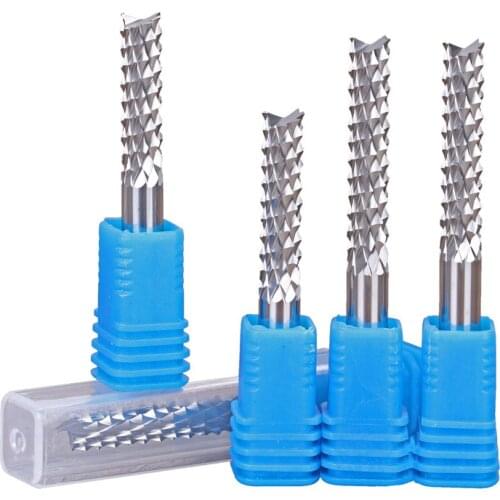 Carbide Tungsten Corn Cutter 3.175mm 4mm 6mm 8mm PCB milling bits end mill CNC router bits for wood Engraving machine