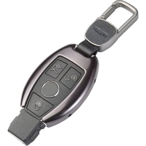 High Quality Car Aluminium Alloy Key Holder Cover Case for Mercedes benz CLS CLA GL R SLK AMG A B C S class Remote holder