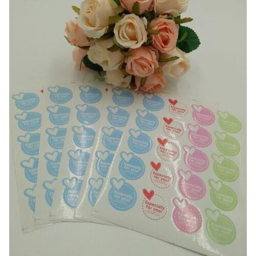 South Korea, the same paragraph in particular for your four color round gift seal /DIY decorative stickers 200pcs