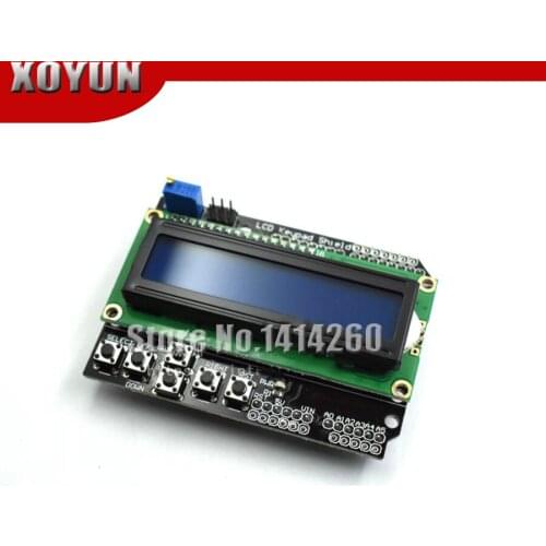 LCD1602 character LCD input and output expansion board Keypad Shield Compatible with UNO R3