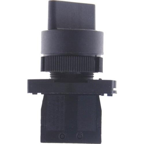 1pcs On/Off 2 Position Rotary Select Selector Switch 1 NO (Normal Open) 10A 600V AC XB2-ED21 Rotary Switches