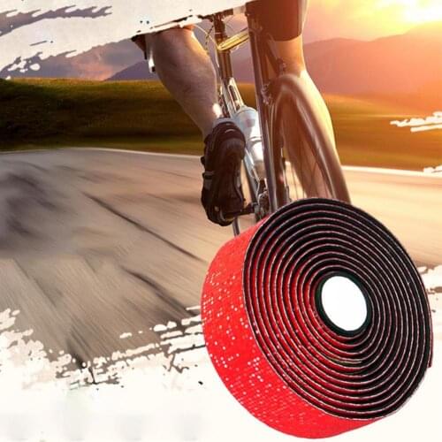 2Pcs High Elasticity Shockproof EVA Non-slip Handlebar Tape for MTB Bicycle