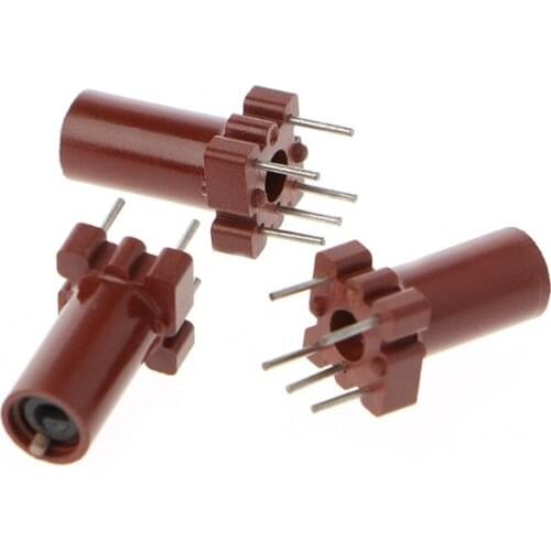20 Pcs Adjustable Inductor Shell Skeleton Empty Ferrite Core No Inductor Coil 25-100MHZ 203B