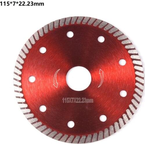 125/105/115mm Diamond Saws Blade Sintered Hot Pressed Mesh Turbo Cutting Disc For Tile Ceramic Granite Marble Concrete