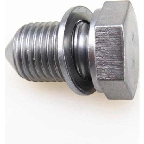 AZQFZ Engine Oil Sump Hexagon Bolt For VW Beetle Eos Golf R32 Gti Rabbit Passat Tiguan Touareg A4 S4 Q7 Coupe A6 S6 N90813202