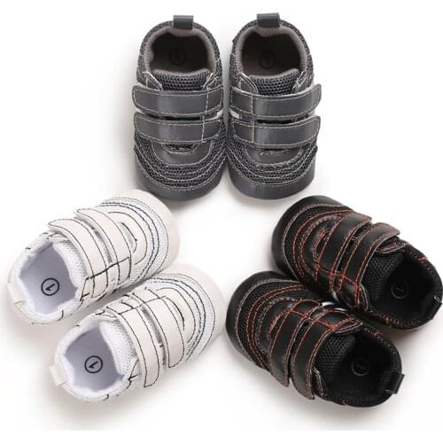 VALEN SINA 0-18M Baby Soft Lovely Comfortable Sole Breathable Boy Casual Sports Shoes Toddler Shoes Newborn