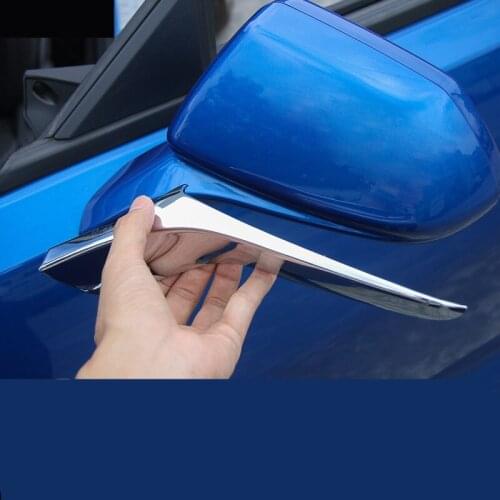ABS Rearview Mirror Basement Mouldings Covers For Chevrolet Camaro 2017 2018 ACA022