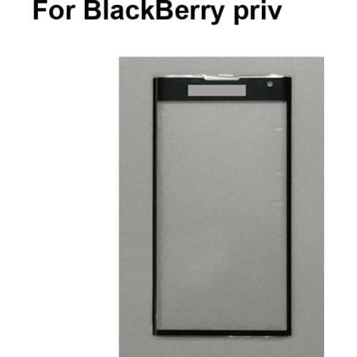 For BlackBerry priv Touch Screen Glass Digitizer Panel Front Glass Sensor For Black Berry priv Without Flex Replacement Parts