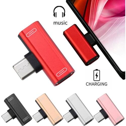 FFFAS 2 in 1 Double Type-C Female Turn Type-C Male Vertical Charging Connect Adapter Converter for Huawei P10 Xiaomi 6