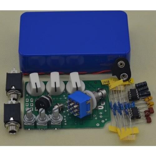 DIY Overdrive Guitar Pedal Kits With 1590B True Bypass Electric Guitar Stompbox Pedals OD2 Kits BL