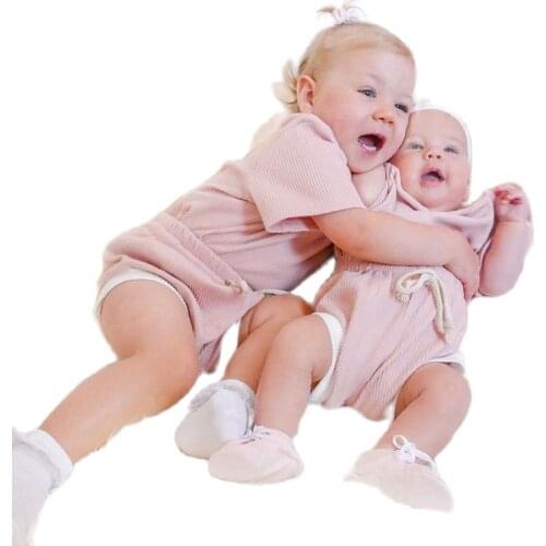 Cotton Summer Clothing Sets for Newborn Baby Boy Infant Fashion Outerwear Clothes Suit T-shirt+Pant Suit Toddler Girl Clothes