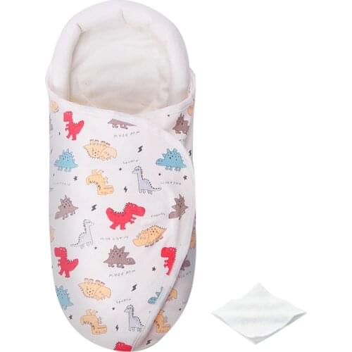 30X60CM Newborn Baby Swaddle Blanket Soft Cotton Winter Autumn Warm Infant Baby Girls Boys Sleeping Bags Swaddling Wrap