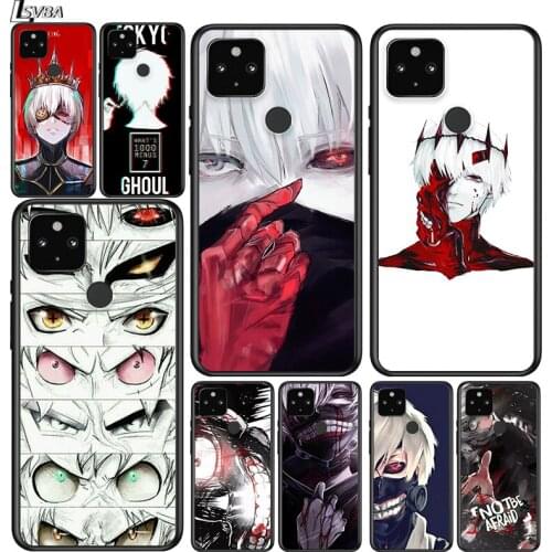 Tokyo Ghouls Anime Shockproof Cover for Google Pixel 5 5A 4 4A XL 5G Black Phone Case Shell Soft Fundas Coque Capa