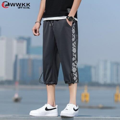 WWKK Shorts Men Women Fashion Design Breatheable Shorts 2021 Summer Casual Oversize Streetwear Jogger Shorts