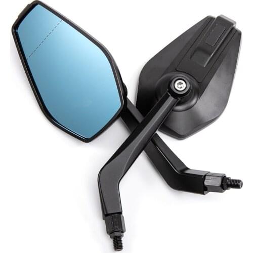 Universal 8mm 10mm Motorcycle Rear View Side Mirrors for Harley For Honda Yamaha Kawasaki Street Sports Bike Chopper Cruiser