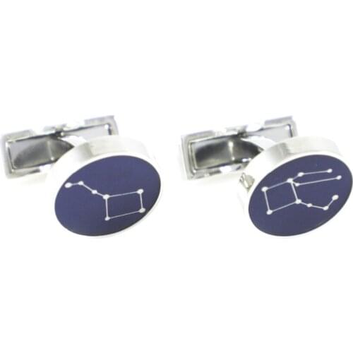 Round Constellation Cufflinks Pegasus Cufflinks Ursa Major Cuff Links Wedding Birthday Cuff Links