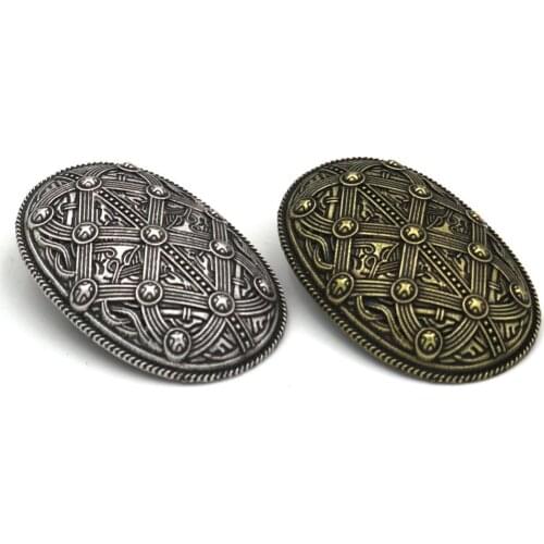 1pcs Nordic Vikings Brooch Sweden Scandinavian Viking brosch jewelry Talisman Witchy Large Big Brooches For Women Men Wicca