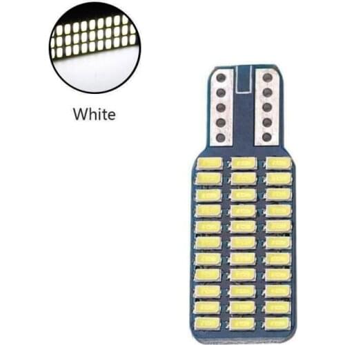 10-100pcs T10 192 194 168 W5W LED Bulbs 33SMD 3014 Car Tail Lights Dome Lamp White DC 12V Canbus Error Free Auto Accessories