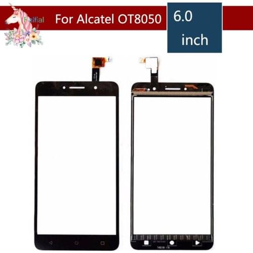 10pcs/lot For Alcatel One Touch Pixi 4 OT-8050D OT8050 8050D 8050 Touch Screen Digitizer Sensor Outer Glass Lens Panel