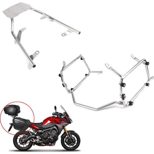 For Yamaha MT09 Side Box Bracket Motorcycle Side Box Bracket Side Box Mounting Bracket Anti Falling Quick Dismantling