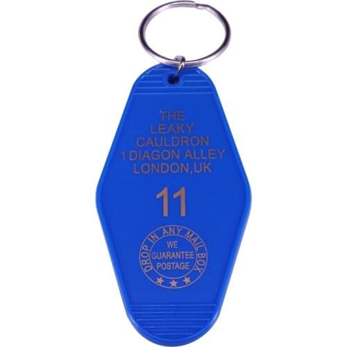 The Leaky Cauldron Old Hotel Style Keychains for Wizardy