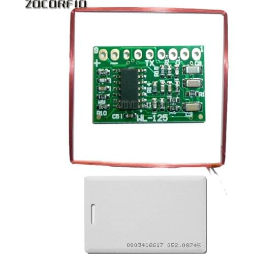 Middle Distance Reading Distance Range WG 26 bit 125KHz EM ID RFID Reader/access control long range reader tarjeta antenna