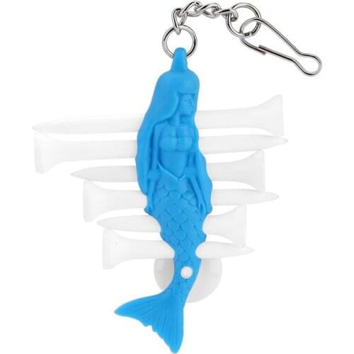 Golf Tee Holder with Keychain Mermaid Key Chain Design Adopting Premium for Golf Lovers