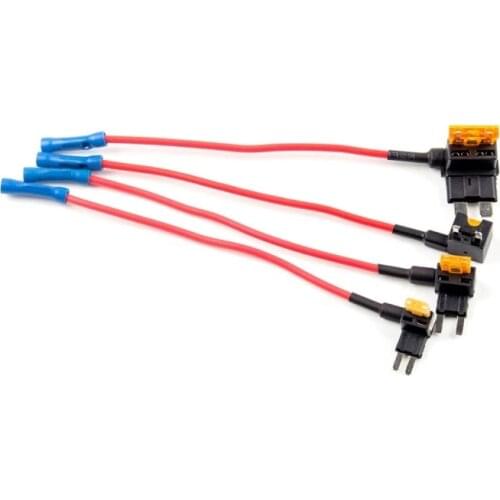 For Viofo A129 Duo A119 V2 V3 2PCS Car Circuit Fuse Tap ATC ATS MICRO2 MINI Adapter Holder