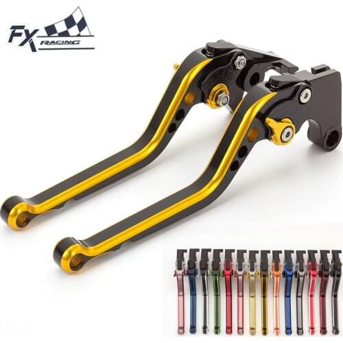 FX CNC MIX Color Motorcycle Brake Clutch Lever Aluminum For Honda CBF125 CBF 125 2008 - 2015 2009 2010 2011 2012 2013 2014