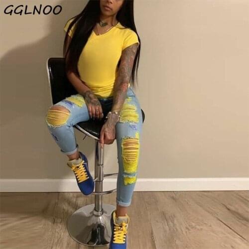 Женские узкие брюки GGLNOO China At AliExpress