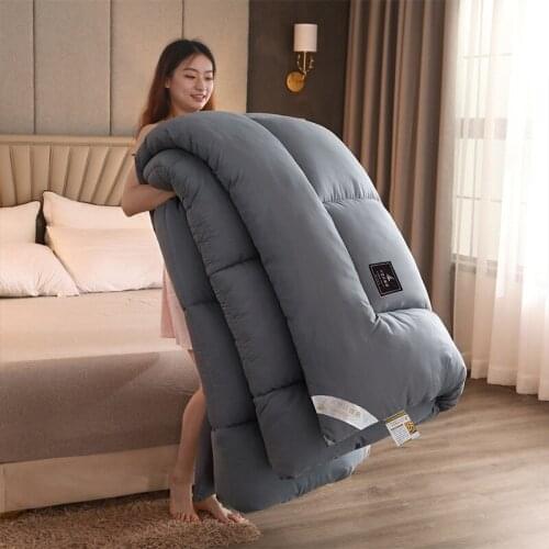 Cotton Comforter Keep Warm The Quilt Core White Velvet Thickening Warm Winter Quilt Best Gift Queen Quilt