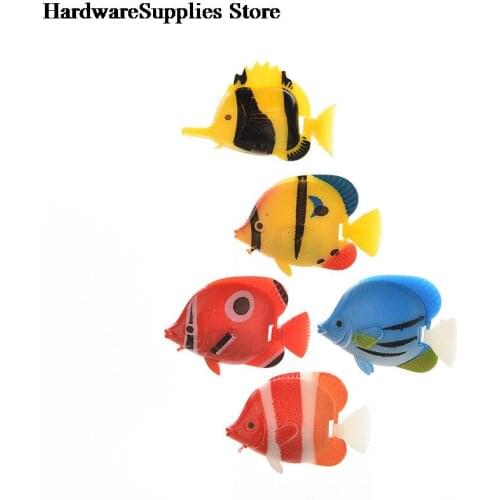 Fake Floating Artificial Mini Tropical Fish Simulation Vivid Landscape Aquarium Tank Ornament Decoration Fish Tank Accessories