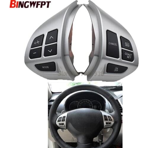 Car styling buttons For Peugeot Citroen C-Crosser Multi-function Car steering wheel control buttons with cables