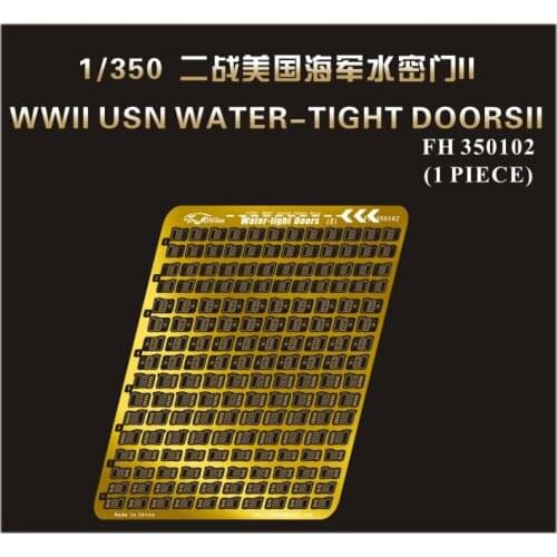 Flyhawk FH350102 World War II Navy ship watertight door general alteration metal etch