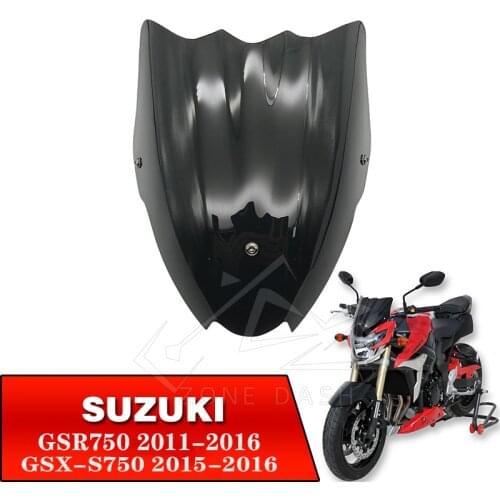 Motorfiets Sport Voorruit Voorruit Deflector Vizier Viser Voor GSR750 GSR-750 Gsr 750 2011-2016 GSX-S750 2015-2016 GSXS750