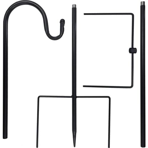 Shepherd Hooks Garden Ground Plant Stand Lantern Stake For Flower Basket Hanging Basket Wall Hanging Flower Pot Holder Enjoyment