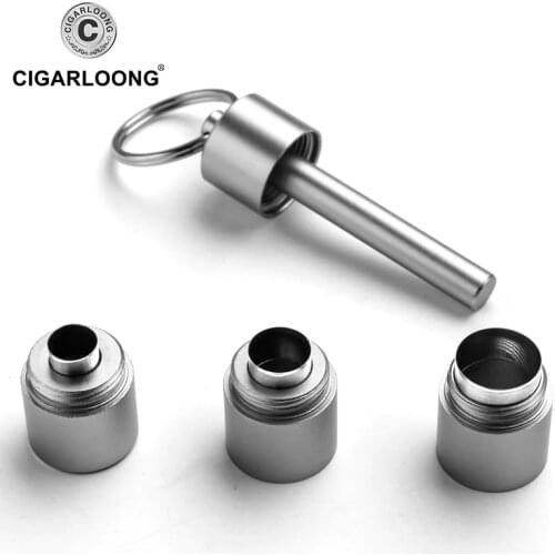 CIGARLOONG New Arrival Guillotine 3 Size Cigar Cutter Stainless Steel Cuban Cigar Cutters Knife Cigar Punch CLF-0112