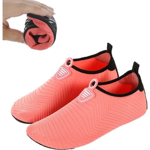 Solid Color Unisex Sneakers Swimming Shoes Quick-Drying Aqua Shoes and Children Water Shoes Zapatos De Mujer Beach Water Shoes