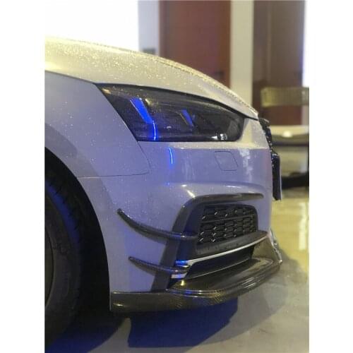 Suitable for Audi A5 Carbon Fiber S5 Modified Bctxe Front Spade Side Skirt Rear Lip Tail Surrounded by Wind Knife