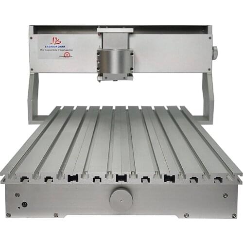 China Factory CNC Frame 3020 3040 6040 CNC Machine Frame Kit Luxury Milling Wood Router Part With Stepper Motor For DIY Hobby