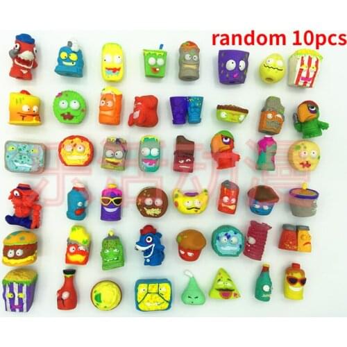 Super Cute Dolls Trash Bug Mini Pet Monsters Action Figure Model Soft Pen Cap Kids Toy Ornament Cartoon Pets Play House Toys