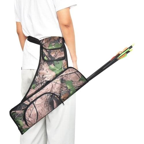 Outdoor Large Capacity Competitive Competition Archery Waist Carrying Camouflage Arrow Bag Can Be Oblique Back Arrow Hunting Bag