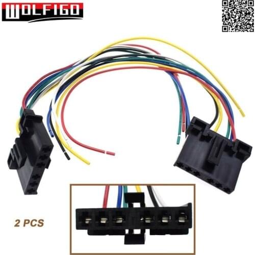 WOLFIGO New Rear Light Bulb Holder Rear Stop Tail Lamp Wiring Harness Loom Repair Cable for Ford Transit 2000-2015 1778452