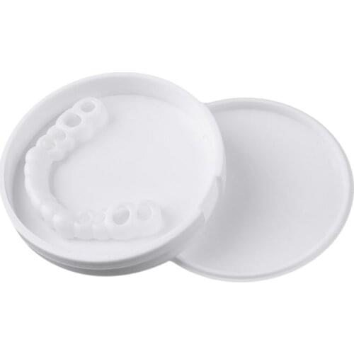 G99E Denture Teeth Bottom Tooth Simulation Artificial Dental Care Smile Instant Whitening Comfort Beauty Tools Cover Cosmetic